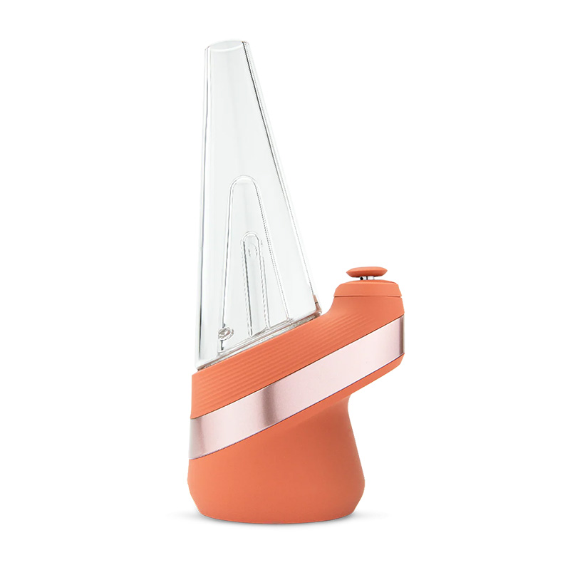 Puffco Peak Sunset orange side profile on white background