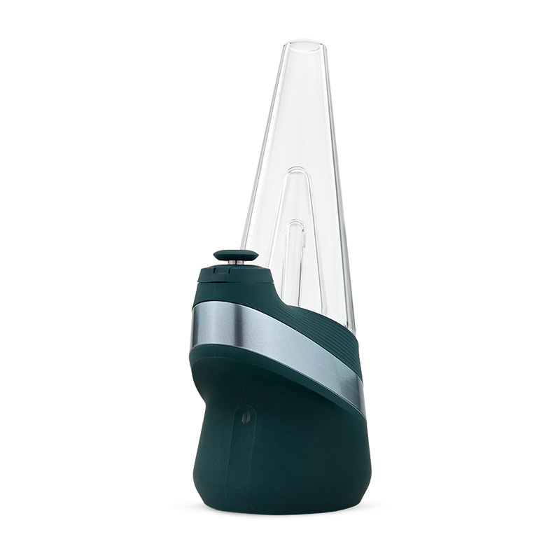 Puffco Peak Forest green angled side profile product image