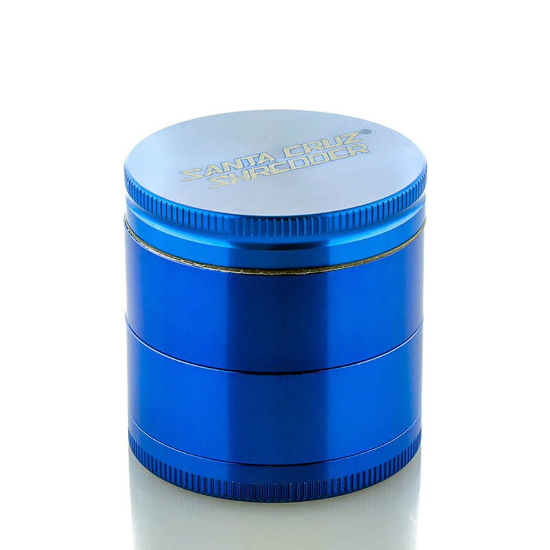 Santa Cruz Shredder medium 4 piece grinder blue