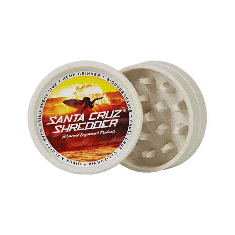 Santa Cruz Hemp grinder open
