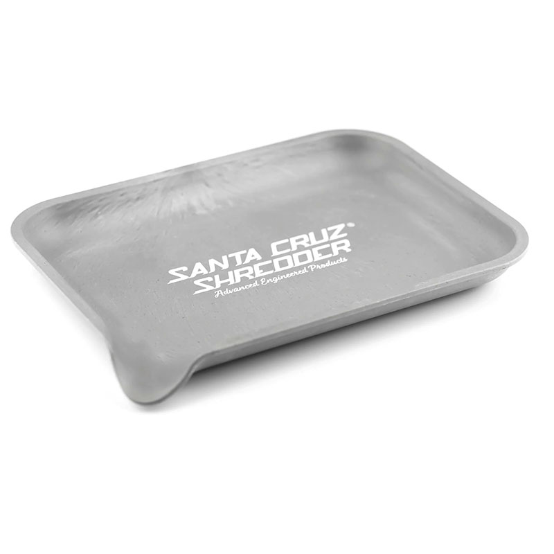 Grey Santa Cruz Shredder rolling tray