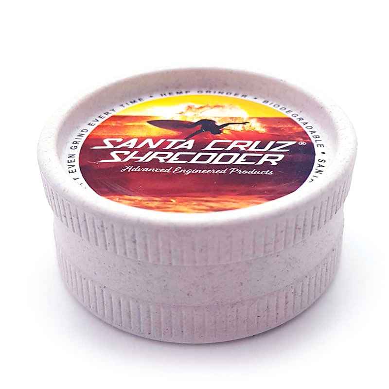 Santa Cruz biodegradable hemp grinder open