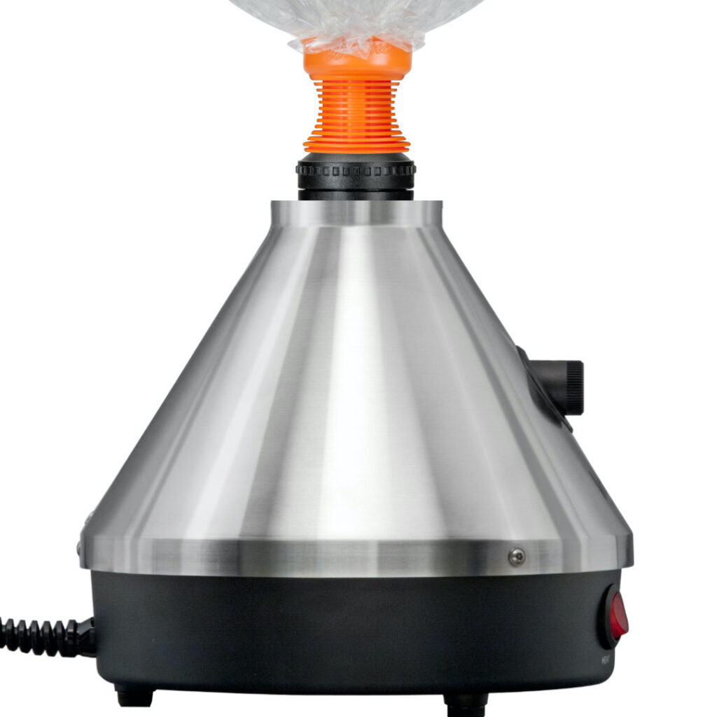 Volcano Classic vaporizer with EASY VALVE balloon attached