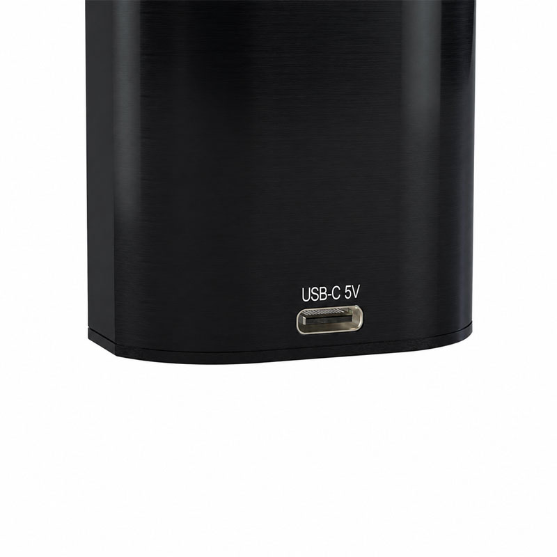 Rear view of the Arizer Solo 3 V2.0 vaporizer showing the matte finish body.