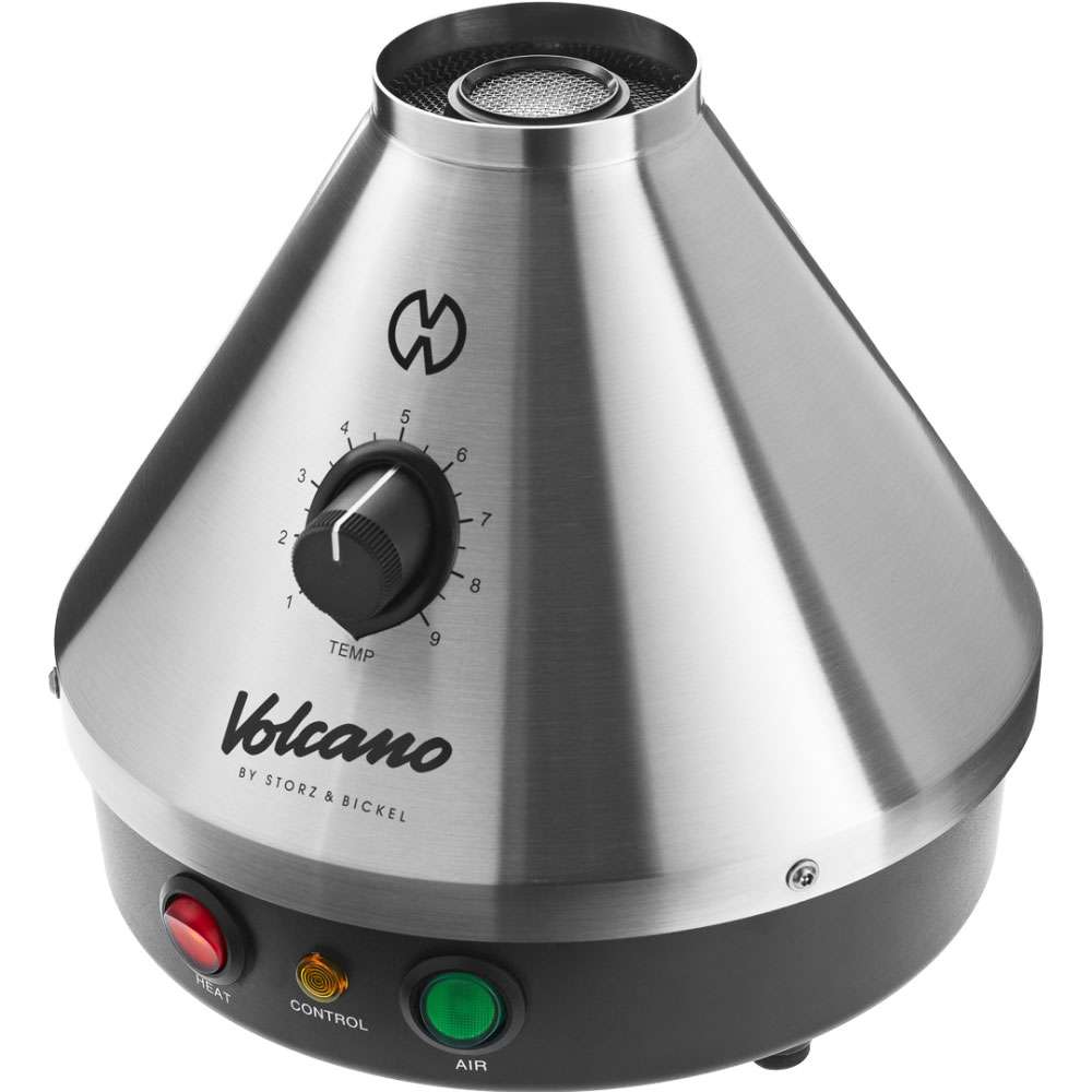 Volcano Classic desktop vaporizer angled front view