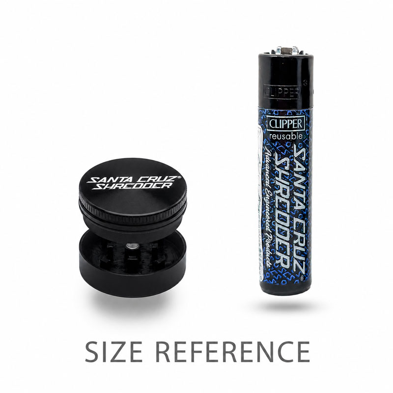 Santa Cruz Shredder grinder size comparison