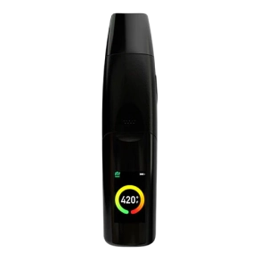 Black G Pen vaporizer on white background