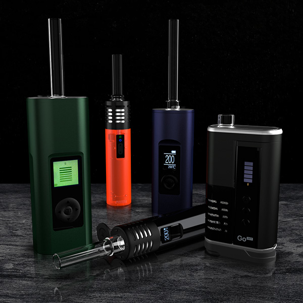 Arizer dry herb vaporizers range available from Evertree UK