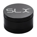 Black SLX BFG Grinder closed and compact.
