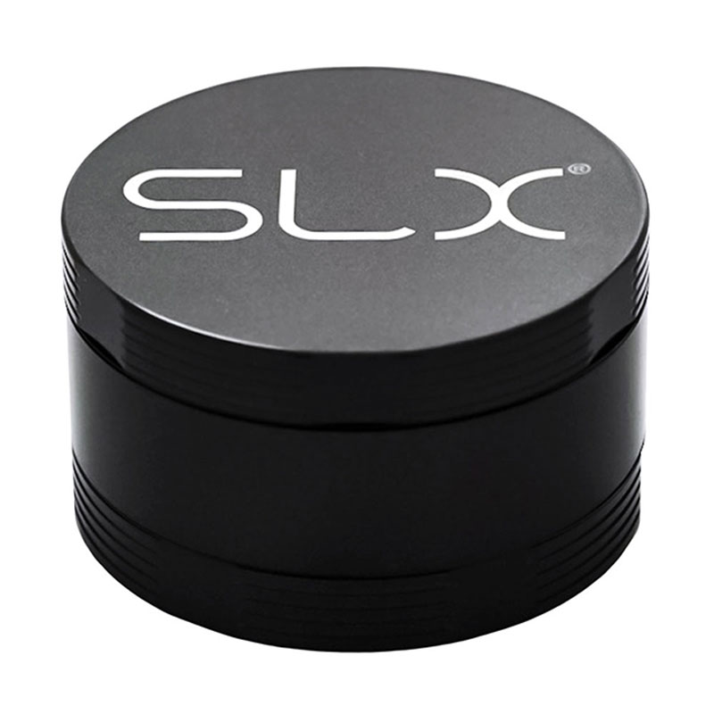 Black SLX BFG Grinder closed and compact.