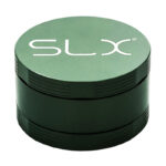 Green SLX BFG Grinder closed and compact.