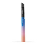 Gradient blue Vessel Core 510 battery with metallic finish.