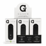 Three boxes of the dash 2 vape next to each other