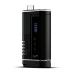 Arizer Go SRT portable vaporizer showing battery level bars on the display
