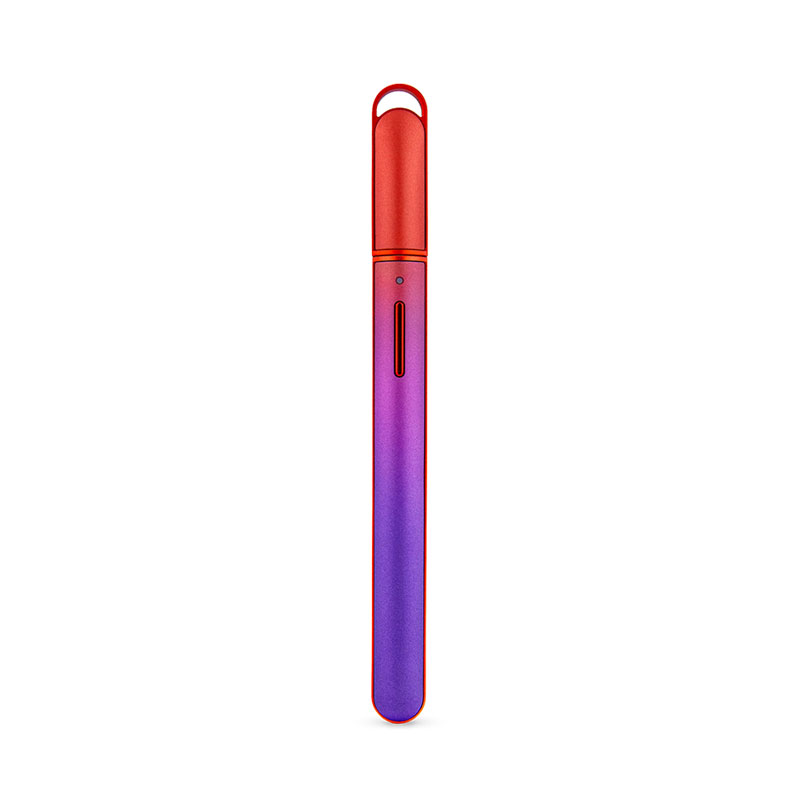 Upright Puffco Hot Knife Plasma with its protective cap fitted
