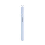 Closed light blue Puffco Hot Knife 2.0 shown on a plain background