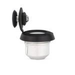 Open Puffco Proxy 3D Chamber replacement atomizer with hinged lid and exposed chamber interior