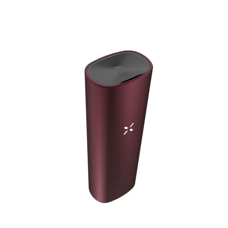 PAX Mini 2 Oxblood dry herb vaporizer showing the front and top mouthpiece