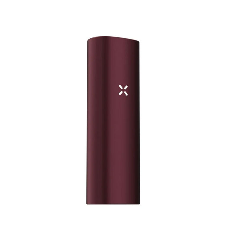 PAX Mini 2 vaporizer in Oxblood colour, angled view