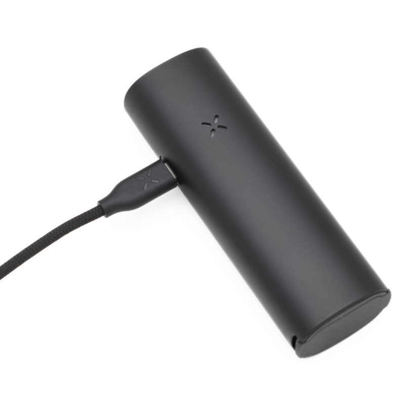 PAX 4 vaporizer charging with USB-C cable