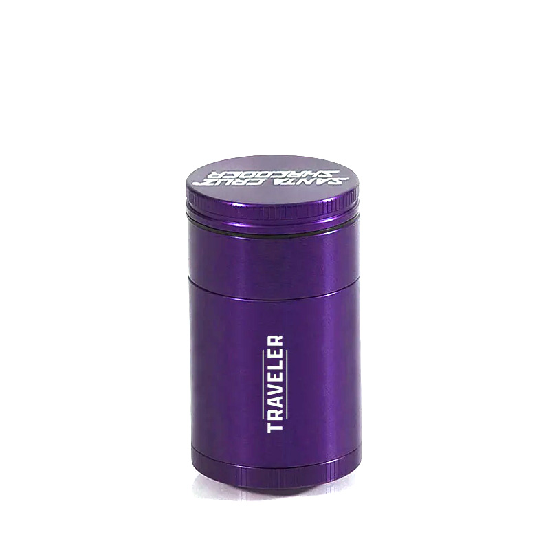 purple SCS traveler herb grinder