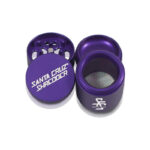 open purple SCS traveler herb grinder
