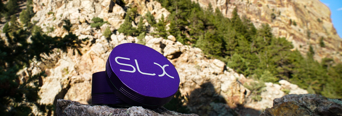 slx grinder in front of the mountains in Colorado