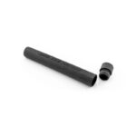 Black Santa Cruz Shredder hemp storage tube with removable cap