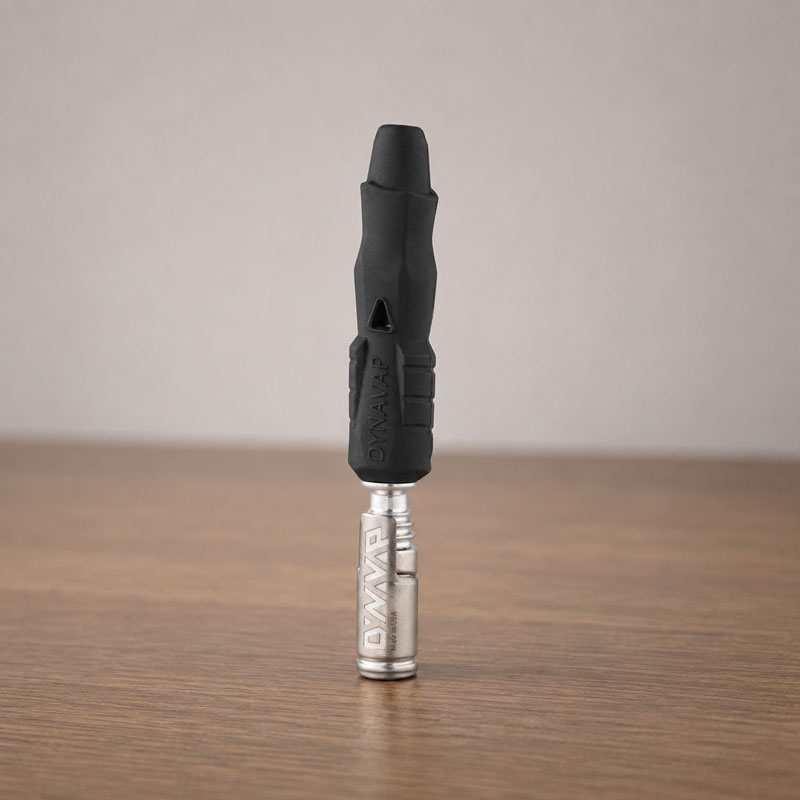 DynaVap The B2 Vaporiser shown upright on a table