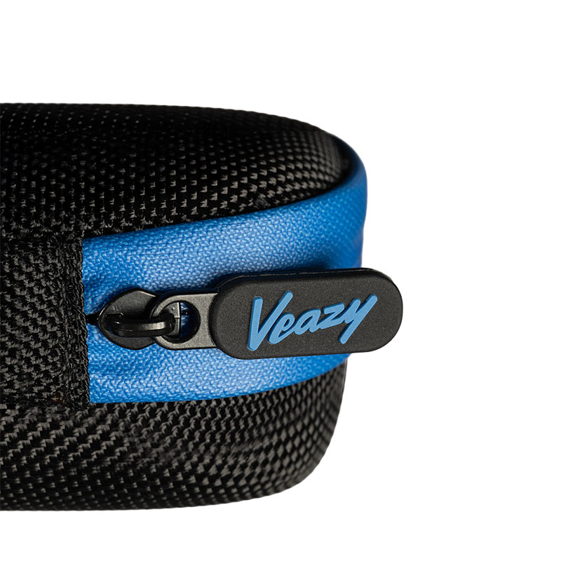 Blue Veazy case zip detail