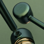 Close-up of Evergreen pipe with threaded stem and brass chamber detail