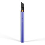 Purple Vessel Vista Edge 510 vape pen with glossy anodized coating.