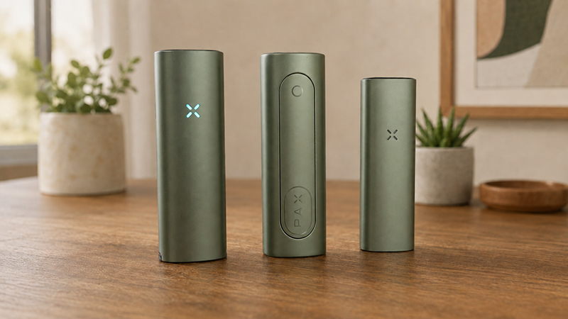 PAX dry herb vaporizers range available from Evertree UK