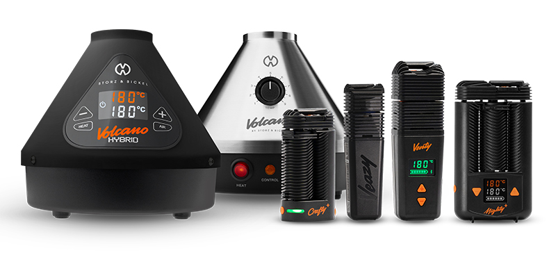 Storz and Bickel vaporizers range available from Evertree UK