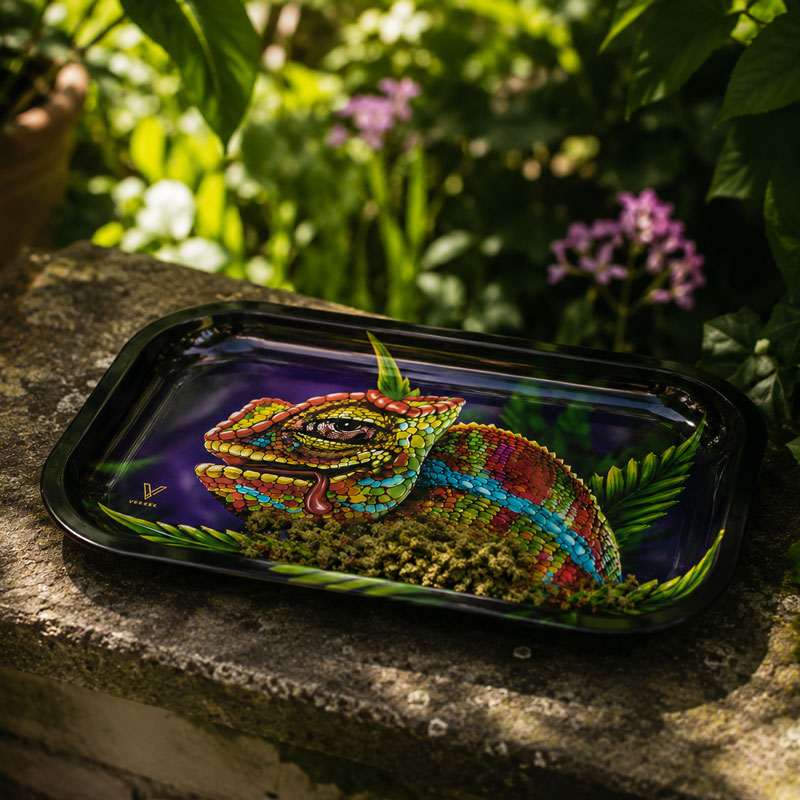 The tray on a wall outside