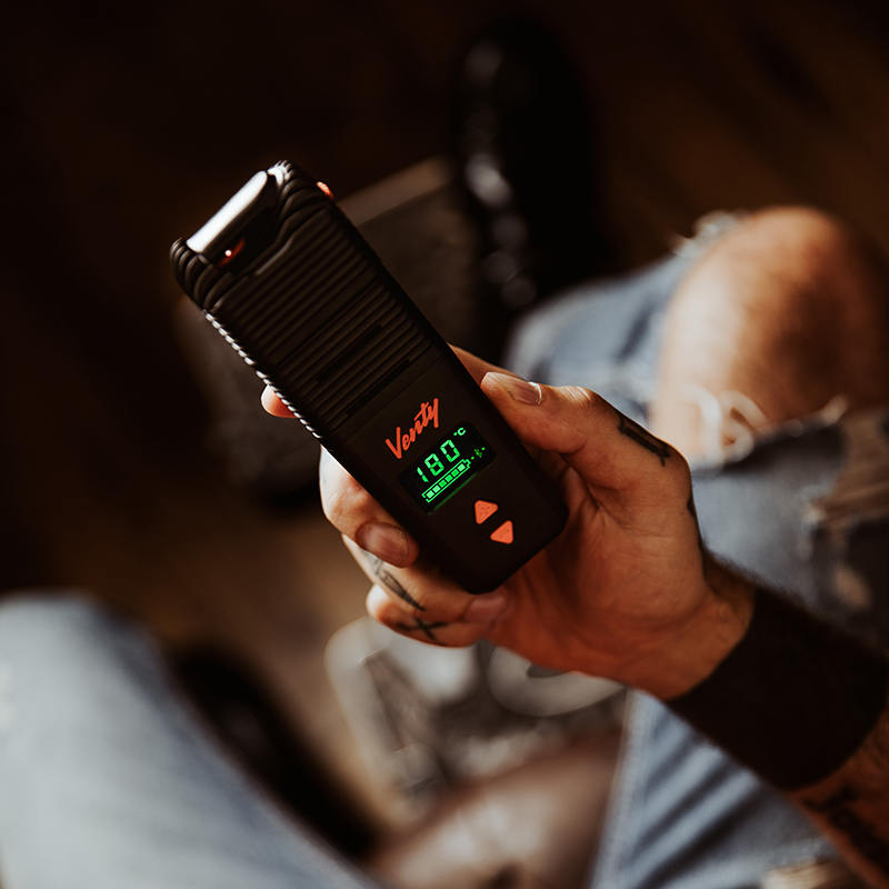 Storz and Bickel Venty portable dry herb vaporizer with PEEK body