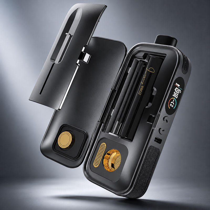 Futuristic shot of pro 2 compartments