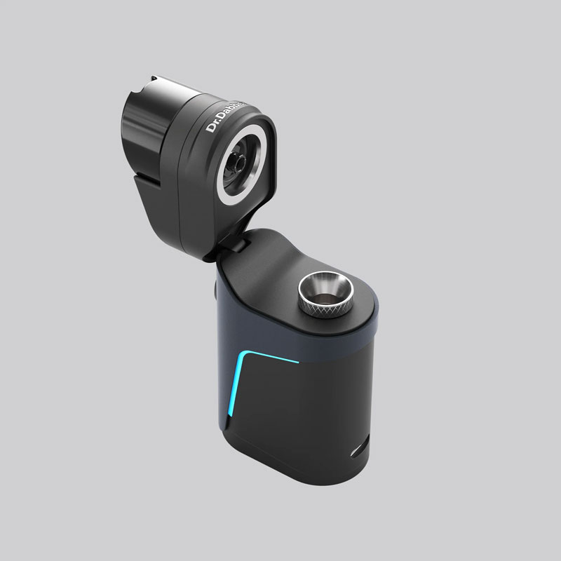 Dr. Dabber Ghost 2 vaporizer with the heating chamber open