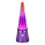 Front facing Peak Pro Plasma showing its illuminated emblem and USB C connection