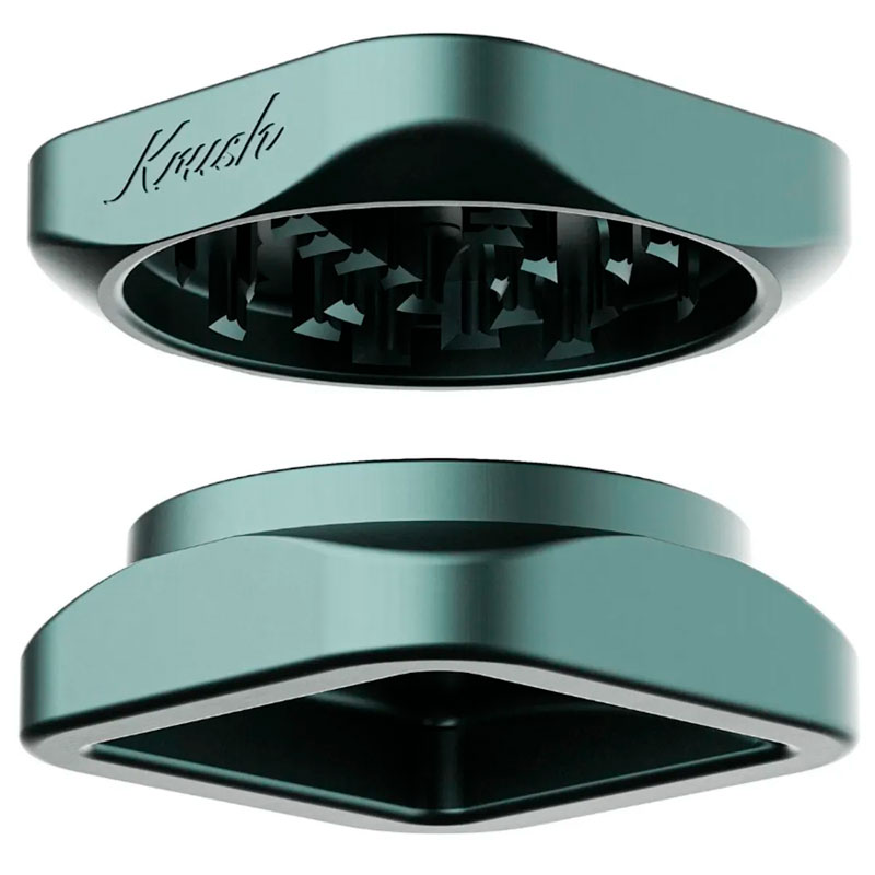 Krush Kube grinders range in multiple colourways available from Evertree UK