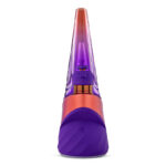 Rear of the purple Puffco Peak Pro Plasma with the circular operating button visible