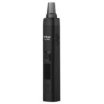 Black XMax V4 Pro dry herb vaporizer shown from an angled front view