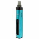 Blue XMax V4 Pro dry herb vaporizer shown from an angled front view