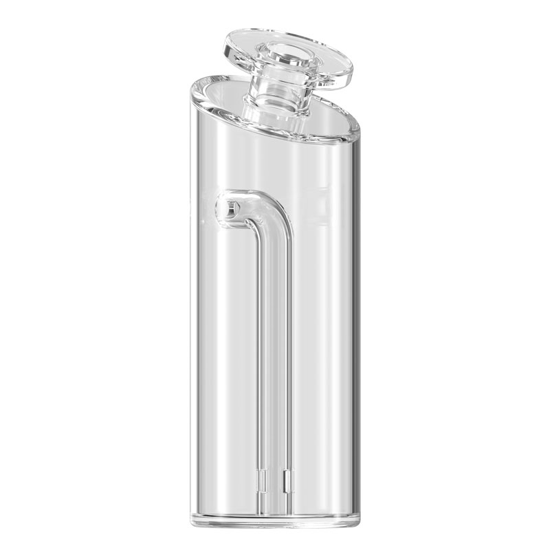 Clear glass water attachment for the Dr. Dabber Switch GO