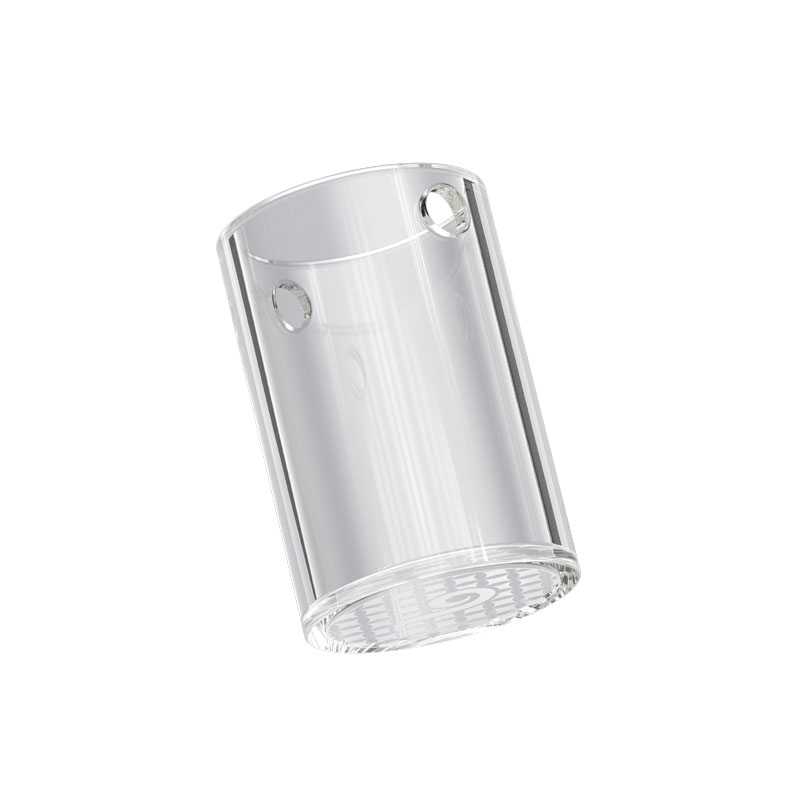Angled product view of the Dr. Dabber Switch GO Sapphire Plus insert