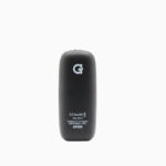 Straight rear view of the black G Pen 510 OG battery with logo and regulatory markings