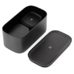 PAX Large Stash Jar open with smaller PAX storage containers fitted inside
