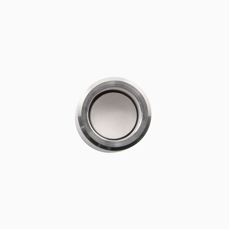Top view of the G Pen Micro 2 Ceramic Tank showing the circular ceramic heating plate