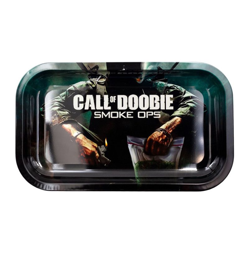 Call of Doobie metal rolling tray large size