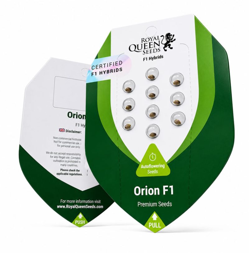 Orion F1 Hybrids by Royal Queen Seeds